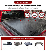 Load image into Gallery viewer, Aluminum Alloy hardtop pickup truck tonneau cover retractabl/Uncover For 2007-2022 Toyota Tundra 2016-2022 Toyota Tacoma