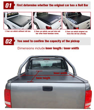 Load image into Gallery viewer, Pickup Truck 4X4 Manual/electric Roll Up Tonneau Cover for 2009-2022 Dodge Ram 1500, RamBox 5.5'/6.4' Bed