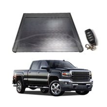 Load image into Gallery viewer, Aluminum Electric Retractable Tonneau bed cover for 2014-2022 Chevy Silverado,2015-2022 Chevy Colorado