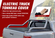 Load image into Gallery viewer, Aluminum Electric Retractable Tonneau bed cover for 2014-2022 Chevy Silverado,2015-2022 Chevy Colorado
