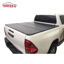 Load image into Gallery viewer, Pickup hard tri fold tonneau cover for hilux ford ranger ISUZU D-MAX Mazda VW Amarok