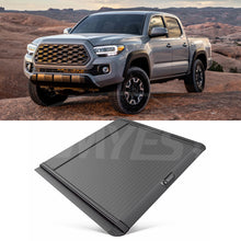 Load image into Gallery viewer, custom waterproof pickup truck roller cover with spring For 2007-2022 Toyota Tundra,2016-2022 Toyota Tacoma w/Track System