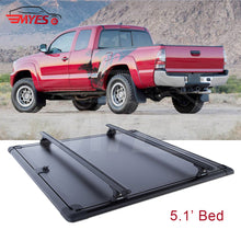 Load image into Gallery viewer, Waterproof 5.1' Bed pickup truck accessories tonneau bed cover for 2016-2022 Toyota Tacoma w/Track System