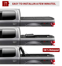 Load image into Gallery viewer, Pickup hard tri fold tonneau cover for hilux ford ranger ISUZU D-MAX Mazda VW Amarok