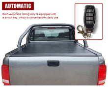 Load image into Gallery viewer, Universal electric pickup truck roller lid aluminum tonneau cover for Toyota VW Isuzu Mazda Ford Nissan car