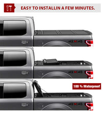 Load image into Gallery viewer, Aluminum alloy waterproof pickup truck hard top four fold tonneau cover for 2014-2022 Chevy Silverado/GMC Sierra 1500/2500/3500