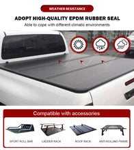 Load image into Gallery viewer, Pickup hard tri fold tonneau cover for hilux ford ranger ISUZU D-MAX Mazda VW Amarok