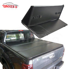 Load image into Gallery viewer, Waterproof pickup truck bed hard tri fold tonneau cover for 2007-2022 Toyota Tundra,2016-2022 Toyota Tacoma