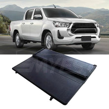 Load image into Gallery viewer, Pickup truck aluminum hard top four fold tonneau cover for hilux ford ranger ISUZU D-MAX Mazda VW Amarok