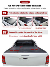 Load image into Gallery viewer, roller pickup truck  hard bed cover lid shutter with spring for 2014-2022 Chevy Silverado 1500/2500/3500
