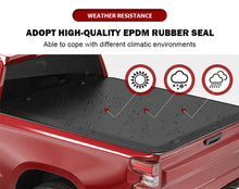 Load image into Gallery viewer, Pickup truck waterproof soft top tri fold  tonneau cover for 2014-2022 Chevy Silverado/GMC Sierra 1500/2500/3500
