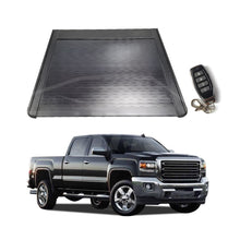 Load image into Gallery viewer, Aluminum Electric Retractable Tonneau bed cover for 2014-2022 Chevy Silverado,2015-2022 Chevy Colorado
