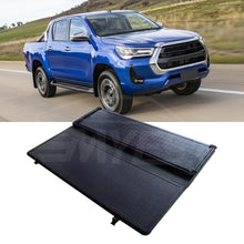 Load image into Gallery viewer, High quality waterproof hard top four fold pickup truck tonneau cover for 2007-2022 Toyota Tundra,2016-2022 Toyota Tacoma
