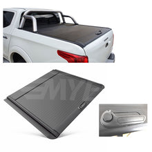 Load image into Gallery viewer, auto external aluminum alloy with spring Pickup tonneau cover for hilux ford ranger ISUZU D-MAX Mazda VW Amarok
