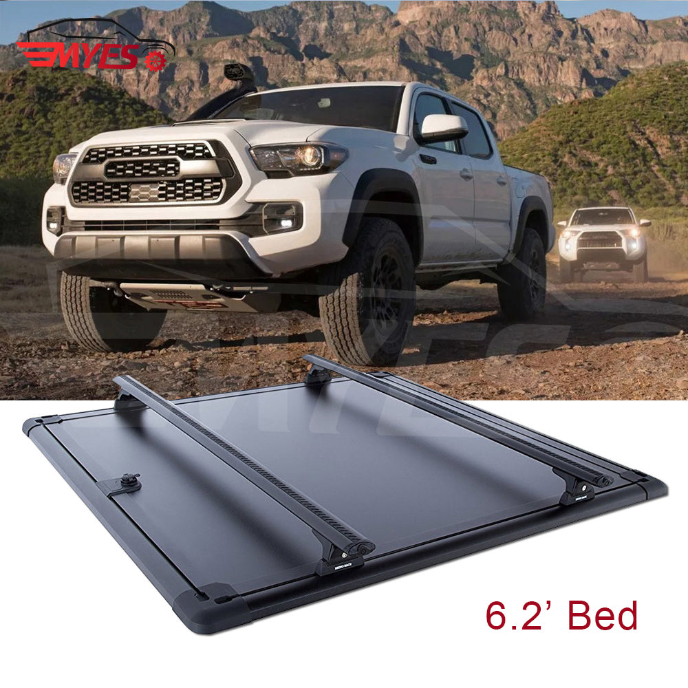 Custom tonneau cover 6.2' bed for 2016-2022 Toyota Tacoma w/Track System