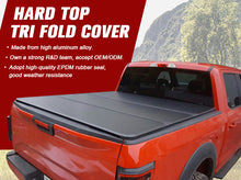 Load image into Gallery viewer, Tri-fold hard pickup truck tonneau cover for 2009-2022 Dodge Ram 1500 5.5&#39; Bed
