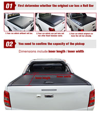 Load image into Gallery viewer, Pickup accessories aluminum alloy waterproof hard type truck lid tonneau coverfor 2015-2022 Toyota Hilux REVO DC
