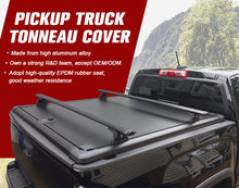 Load image into Gallery viewer, Pickup accessories aluminum alloy waterproof hard type truck lid tonneau coverfor 2015-2022 Toyota Hilux REVO DC
