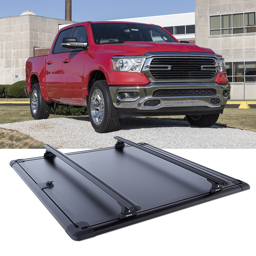 Aluminum Alloy Hard Lid Pickup Truck Tonneau Bed Cover Wholesale For 2009-2022 Dodge Ram 1500