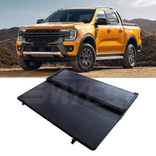 Load image into Gallery viewer, Aluminum alloy hard top four fold pickup truck tonneau cover for 2009-2022 Ford F-150 5.5&#39;/6.5&#39; Bed,2017-2022 Ford F-250/F-350 Superduty 6.75&#39; Bed
