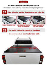 Load image into Gallery viewer, Aluminum alloy hard top four fold pickup truck tonneau cover for 2009-2022 Ford F-150 5.5&#39;/6.5&#39; Bed,2017-2022 Ford F-250/F-350 Superduty 6.75&#39; Bed
