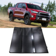 Load image into Gallery viewer, Waterproof pickup truck bed hard tri fold tonneau cover for 2007-2022 Toyota Tundra,2016-2022 Toyota Tacoma
