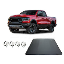 Load image into Gallery viewer, Pickup truck Accessories soft roll up truck bed tonneau cover for 2009-2022 Dodge Ram 1500/2500/3500
