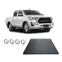 Load image into Gallery viewer, Factory Outlet pickup accessories truck bed cover soft roll up tonneau cover for hilux ford ranger ISUZU D-MAX Mazda VW Amarok
