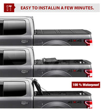 Load image into Gallery viewer, Aluminum alloy hard top four fold pickup truck tonneau cover for 2009-2022 Ford F-150 5.5&#39;/6.5&#39; Bed,2017-2022 Ford F-250/F-350 Superduty 6.75&#39; Bed
